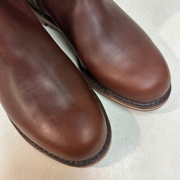 NWOT Rancourt & Co x Helm Pablo Boot Zipper Moto Horween Made in Maine USA 8.5 D